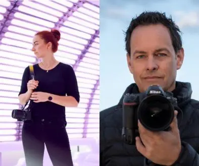Marie Bärsch en Marsel van Oosten Nikon-Ambassadeurs